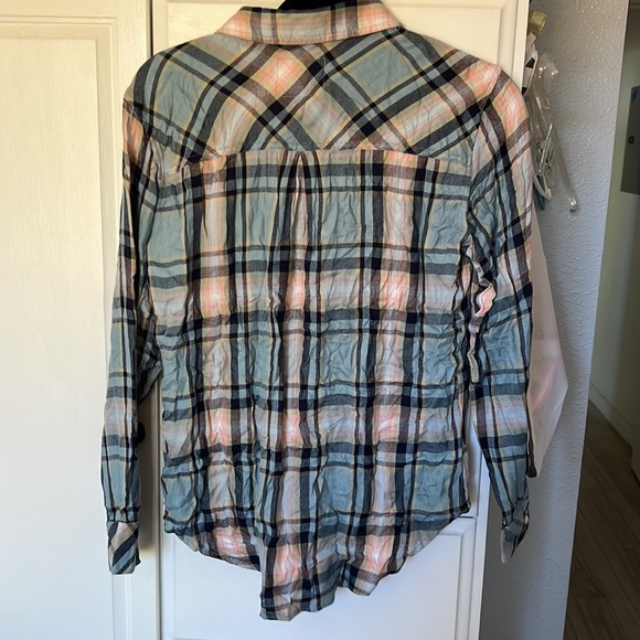 Rails plaid long sleeve button down - Picture 4 of 4